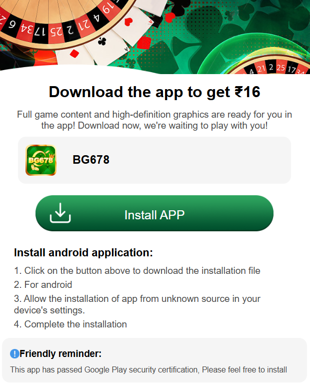 BG678 App Download APK – Play Anytime, Anywhere